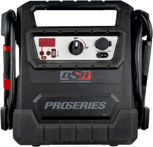 DSR159 - Proseries Jump Starter - 12V 4000 Peak Amps Portable Car Jump Starter & Maintainer - Jumper Cables with Battery Pack - 700 Cranking Amps